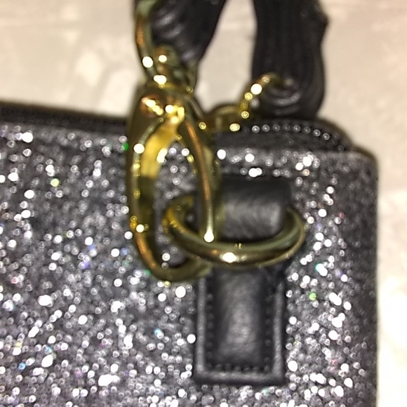 Betsey Johnson glimmering wristlet. - Picture 7 of 12